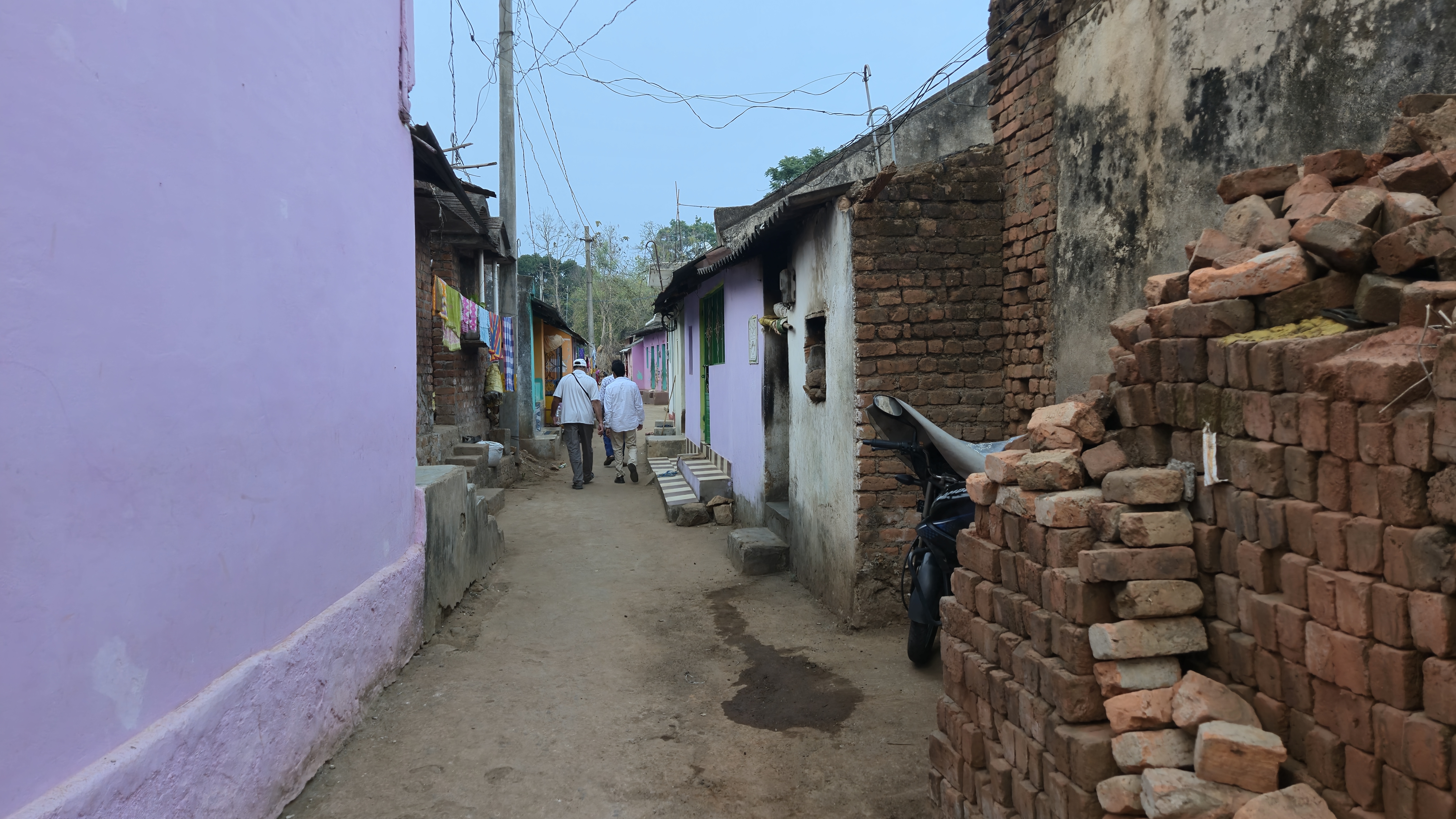 Village lane in Kandhamal District, Odisha